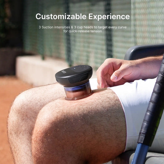 RENPHO Emberace Cup Smart Cupping Massager with 3 Suction Levels up to -55KPa and 850nm Infrared Heating